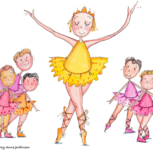 Six Ballerinas