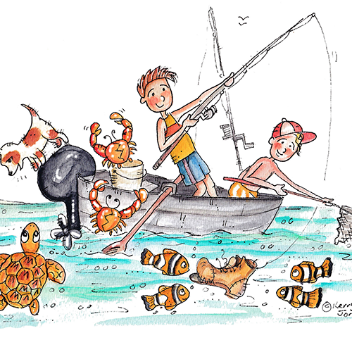 Two Little Fishermen
