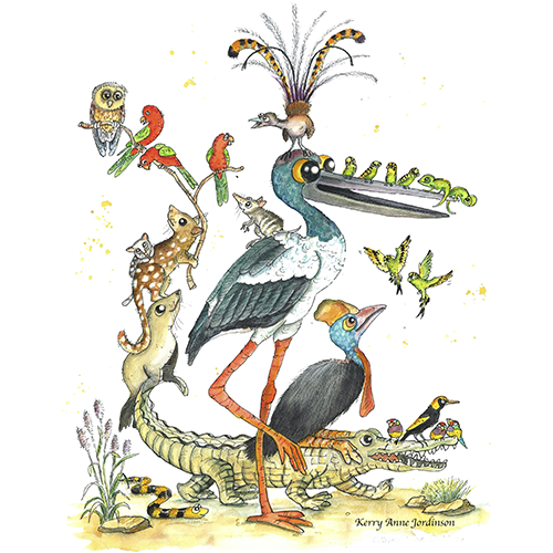 Walk Talk and Squawk