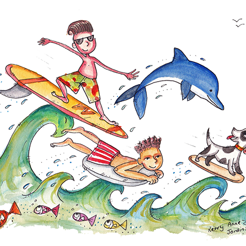 Surfing with Friends