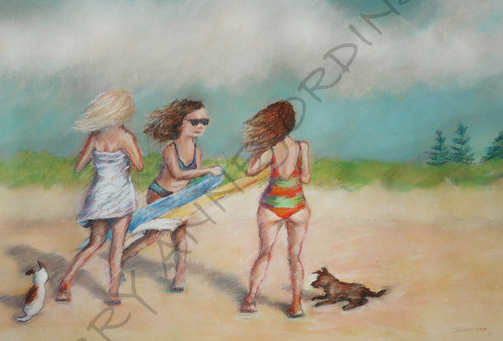 Windy Day Ladies
